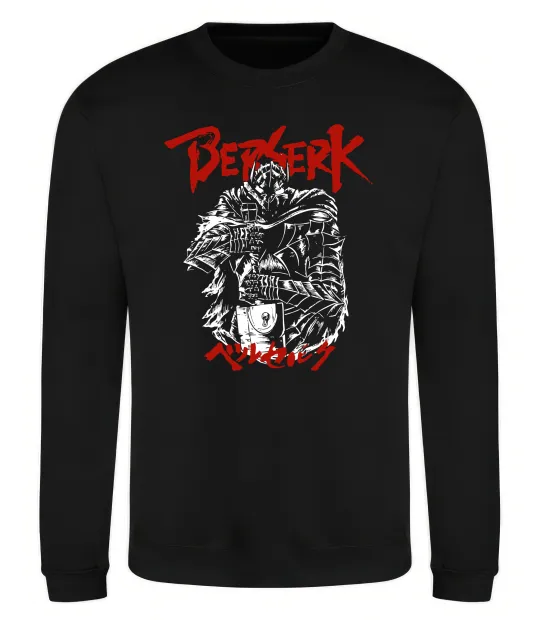 Свитшот Berserk armor Черный фото