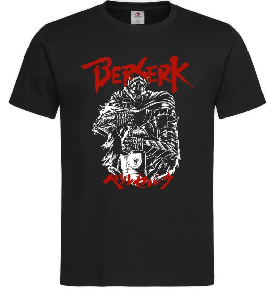 Мужская футболка Berserk armor Черный фото