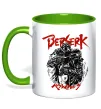 Чашка с цветной ручкой Berserk armor Зеленый фото
