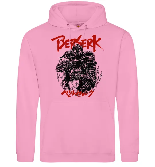 Женская толстовка (худи) Berserk armor Розовый фото