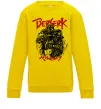 Детский Свитшот Berserk armor Солнечно желтый фото
