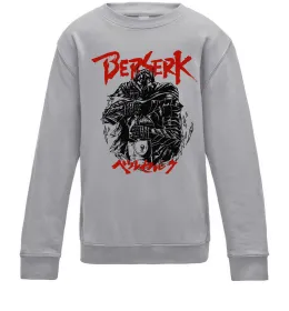 Детский Свитшот Берсерк Черный фото