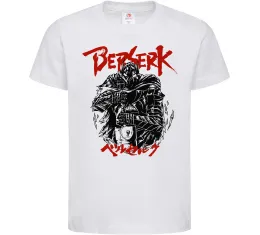 Детская футболка Berserk armor Белый фото