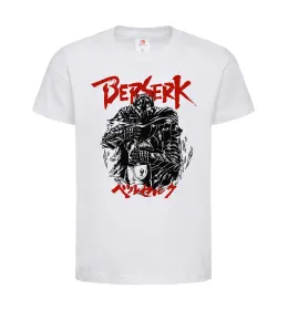 Дитяча футболка Berserk armor Білий фото