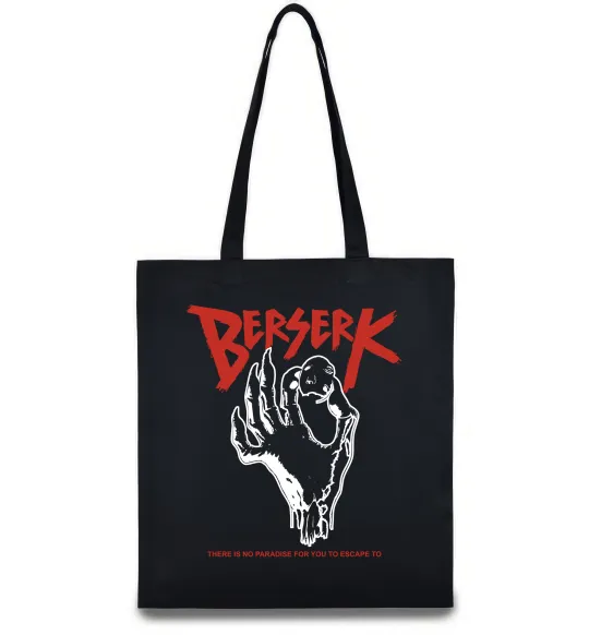 Эко-сумка Berserk hand Черный фото