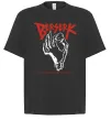 Футболка Оверсайз Berserk hand Черный фото