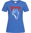 Жіноча футболка Berserk hand Яскраво-синій Жіноча футболка Berserk hand Яскраво-синій фото