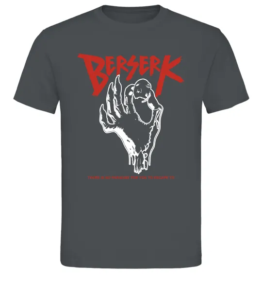 Мужская футболка Berserk hand Графит фото