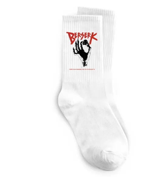 Носки Berserk hand Белый фото