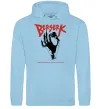 Мужская толстовка (худи) Berserk hand Голубой Мужская толстовка (худи) Berserk hand Голубой фото