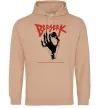 Женская толстовка (худи) Berserk hand Песочный фото