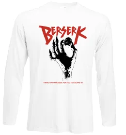 Лонгслів Berserk hand Білий фото