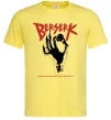 Мужская футболка Berserk hand Лимонный фото