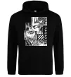Мужская толстовка (худи) Berserk manga Черный фото