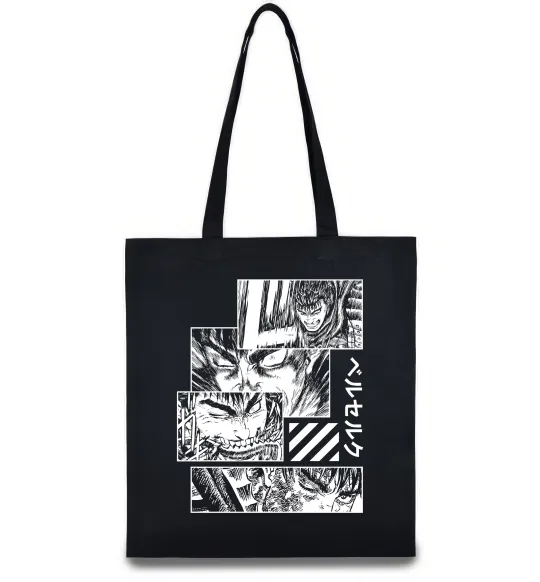 Эко-сумка Berserk manga Черный фото