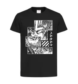 Дитяча футболка Berserk manga Чорний фото