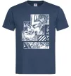 Мужская футболка Berserk manga Темно-синий фото