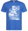 Мужская футболка Berserk manga Ярко-синий фото