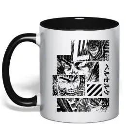 Чашка с цветной ручкой