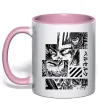 Чашка з кольоровою ручкою Berserk manga Ніжно рожевий Чашка з кольоровою ручкою Berserk manga Ніжно рожевий фото
