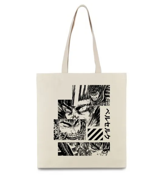 Эко-сумка Berserk manga Бежевый фото