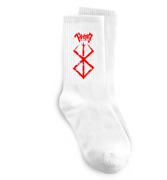 Носки Берсерк мітка Белый фото