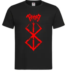 Мужская футболка Берсерк мітка Черный фото