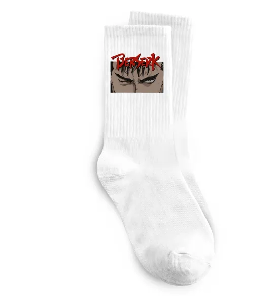 Носки Берсерк око Белый фото