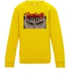 Детский Свитшот Берсерк око Солнечно желтый фото