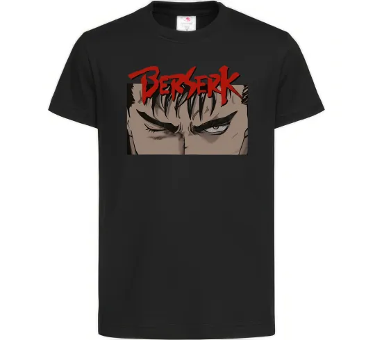 Детская футболка Берсерк око Черный фото