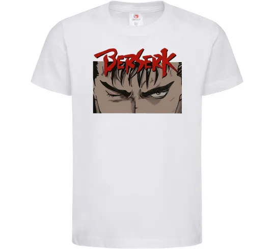 Детская футболка Берсерк око Белый фото