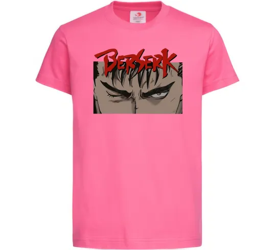 Детская футболка Берсерк око Ярко-розовый фото
