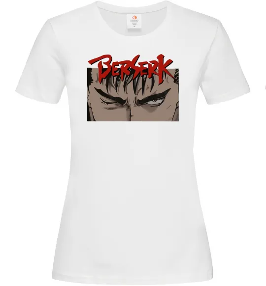 Женская футболка Берсерк око Белый фото