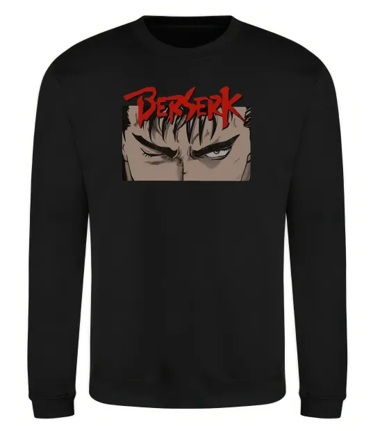 Свитшот Берсерк око Черный фото