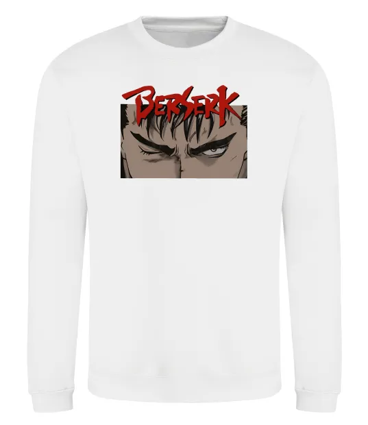Свитшот Берсерк око Белый фото
