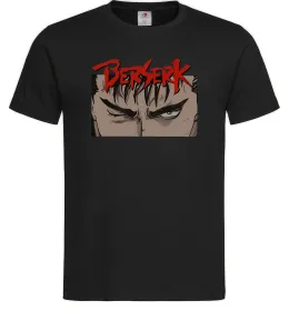 Мужская футболка Берсерк око Черный фото