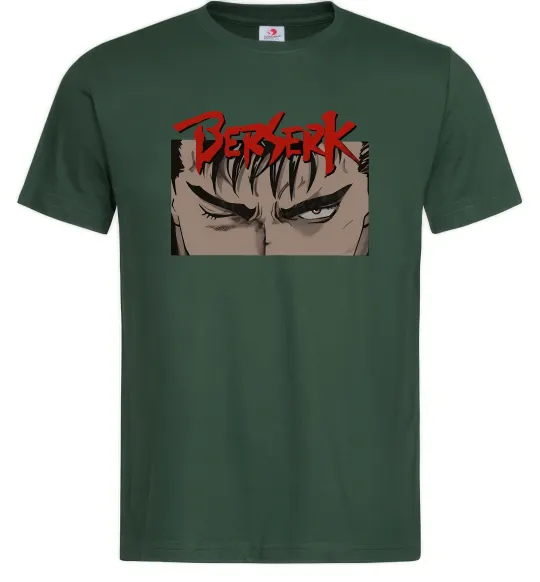 Мужская футболка Берсерк око Темно-зеленый фото