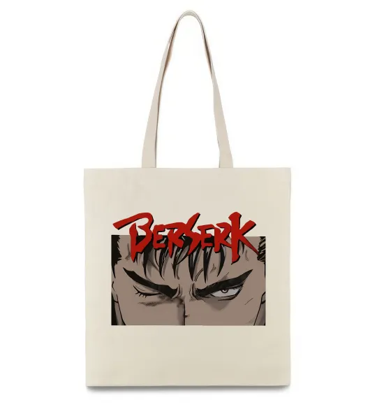 Эко-сумка Берсерк око Бежевый фото