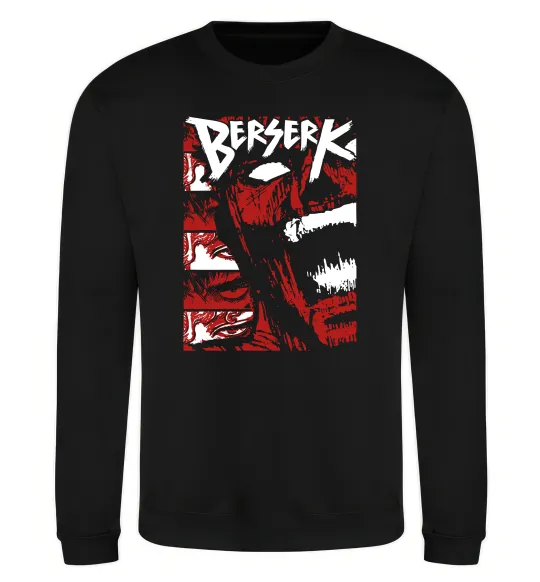 Світшот Berserk Rage Чорний фото