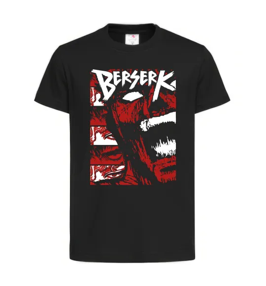 Детская футболка Berserk Rage Черный фото