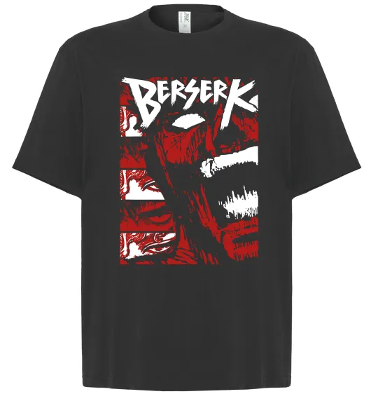 Футболка Оверсайз Berserk Rage Черный фото