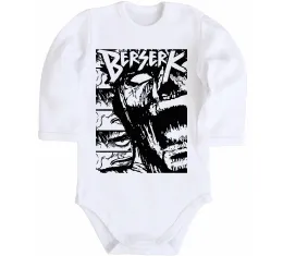 Дитячий бодік Berserk Rage Білий фото