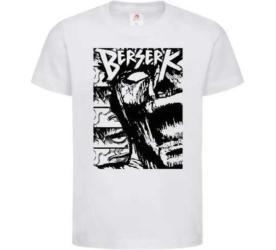 Детская футболка Berserk Rage Белый фото