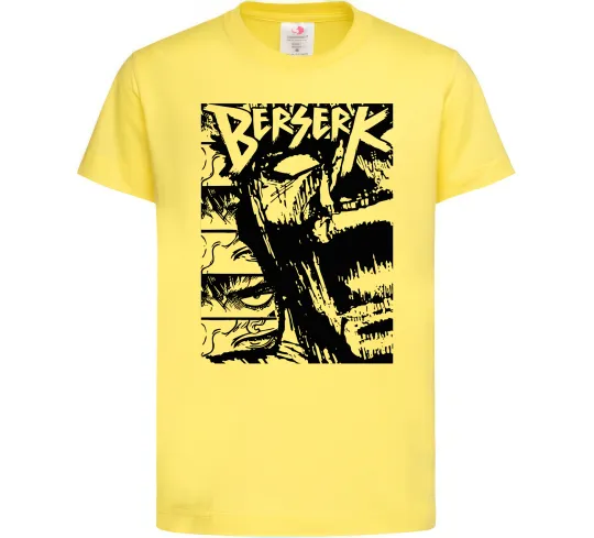 Детская футболка Berserk Rage Лимонный фото