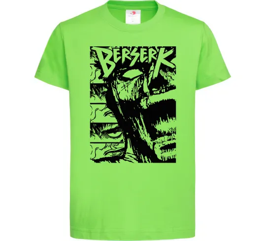 Детская футболка Berserk Rage Лаймовый фото