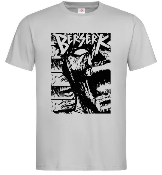 Мужская футболка Berserk Rage Серый фото