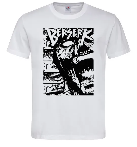 Мужская футболка Berserk Rage Белый фото