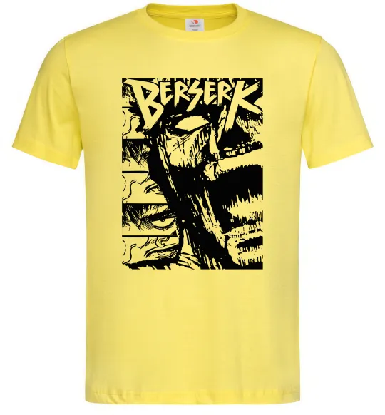 Мужская футболка Berserk Rage Лимонный фото