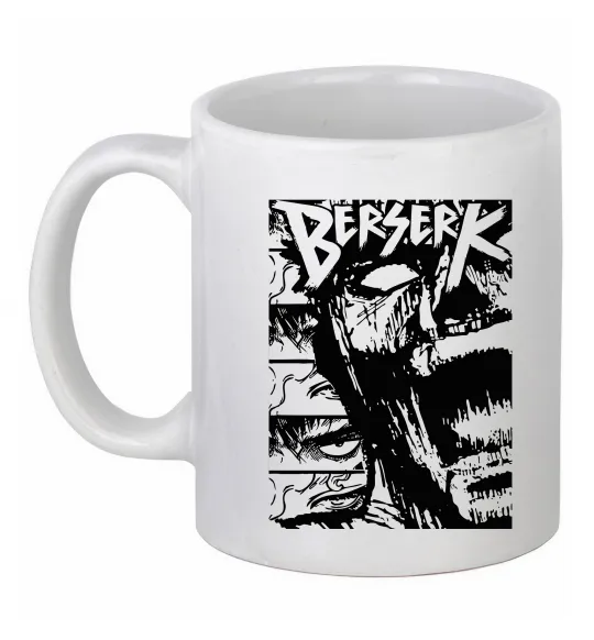 Чашка керамічна Berserk Rage Білий фото