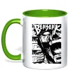 Чашка с цветной ручкой Berserk Rage Лаймовый Чашка с цветной ручкой Berserk Rage Лаймовый фото